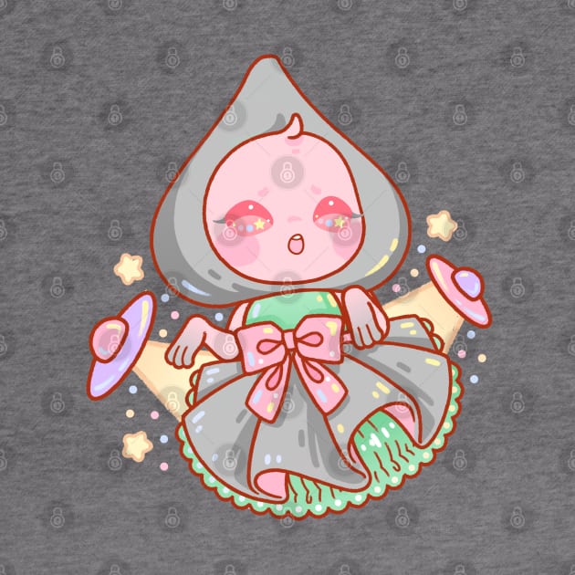 Kawaii Baby Flatwoods Monster by Jennwhale